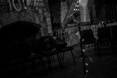 Music Stand Empty Hall